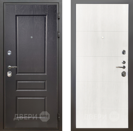 Входная металлическая Дверь Шелтер (SHELTER) Комфорт Дуб английский 7 Дуб филадельфия крем в Дубне