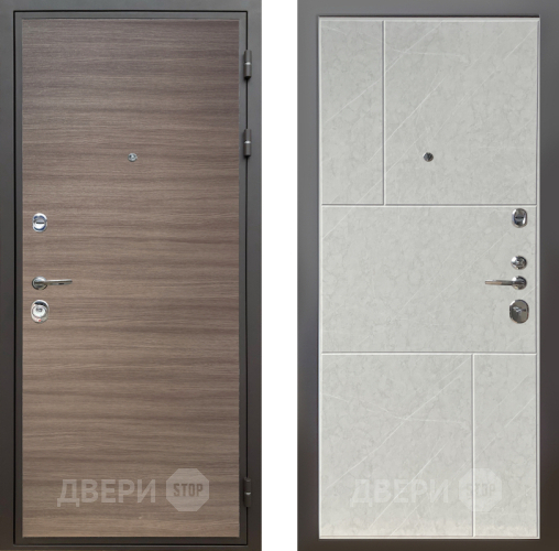 Входная металлическая Дверь Шелтер (SHELTER) Комфорт Дуб тоскано поперечный 9 Гранит лава лайт в Дубне