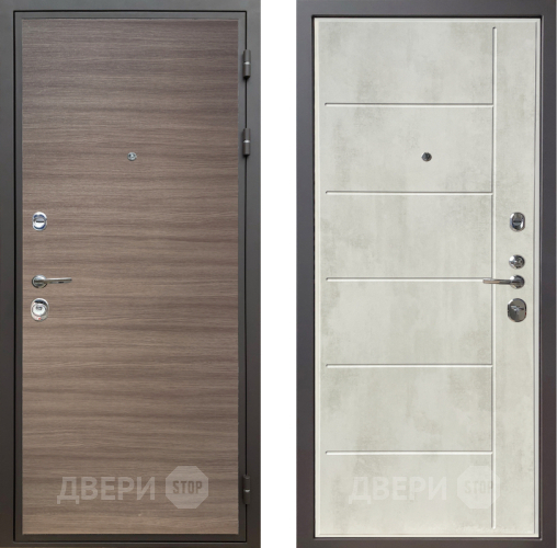 Дверь Шелтер (SHELTER) Комфорт Дуб тоскано поперечный 11 Бетон крем в Дубне