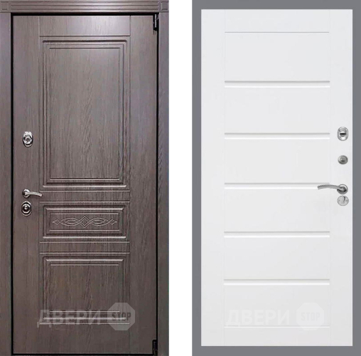 Дверь Рекс (REX) Пренмиум-S Сити Белый ясень в Дубне