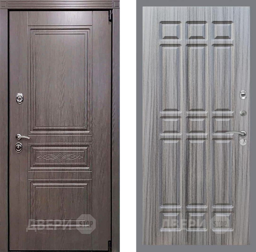 Входная металлическая Дверь Рекс (REX) Пренмиум-S FL-33 Сандал грей в Дубне