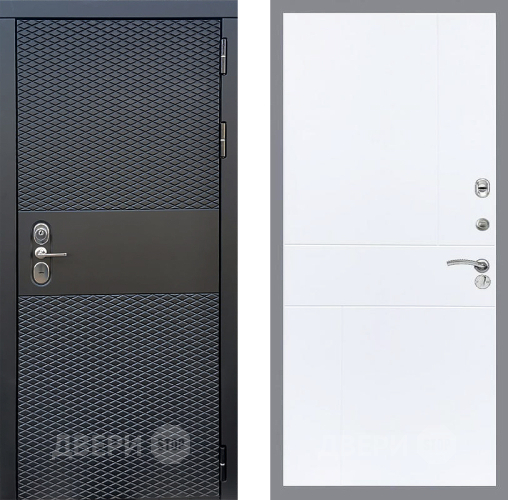 Дверь Стоп БЛЭК CISA ФЛ-290 Силк Сноу в Дубне