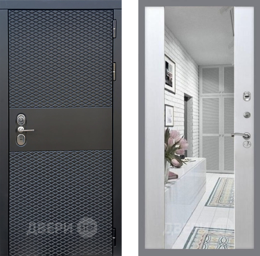 Дверь Стоп БЛЭК CISA Зеркало СБ-16 Лиственница беж в Дубне