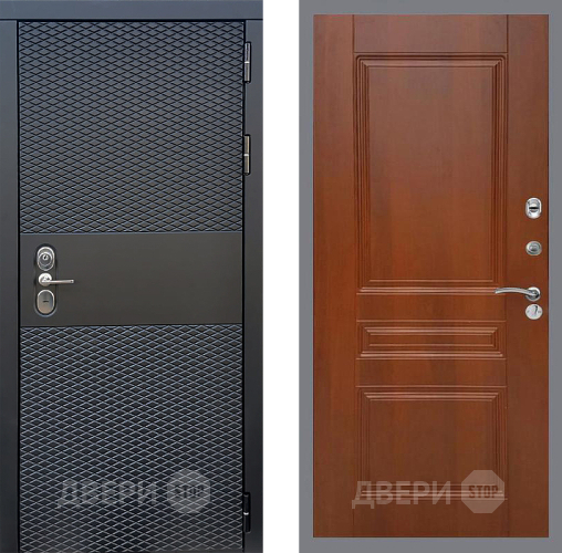 Входная металлическая Дверь Стоп БЛЭК CISA ФЛ-243 Итальянский орех в Дубне