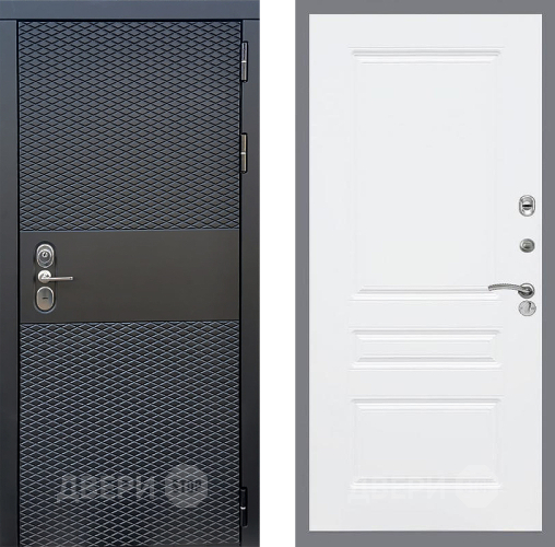 Дверь Стоп БЛЭК CISA ФЛ-243 Силк Сноу в Дубне