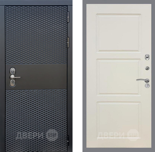 Входная металлическая Дверь Стоп БЛЭК CISA ФЛ-3 Шампань в Дубне