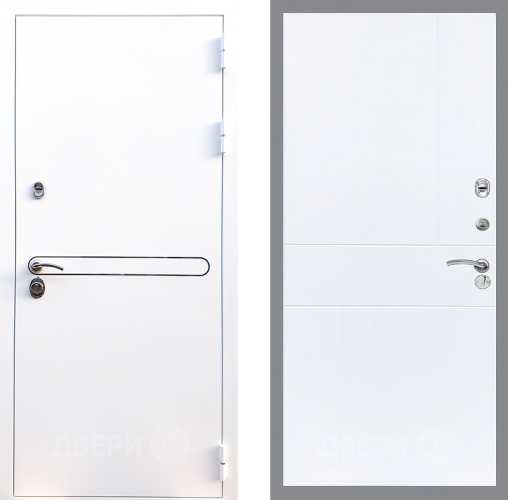 Входная металлическая Дверь Стоп Лайн Вайт ФЛ-290 Силк Сноу в Дубне