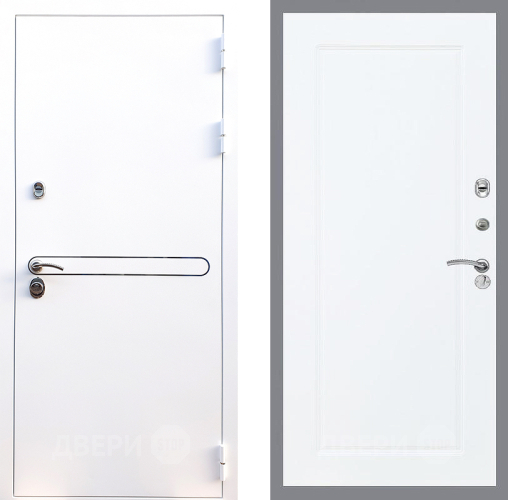 Входная металлическая Дверь Стоп Лайн Вайт ФЛ-119 Силк Сноу в Дубне