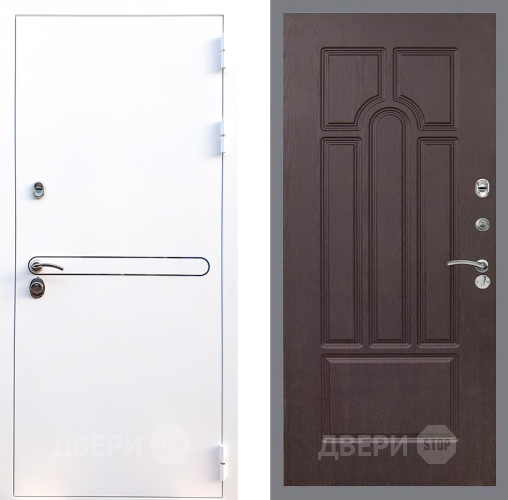 Входная металлическая Дверь Стоп Лайн Вайт ФЛ-58 Венге в Дубне