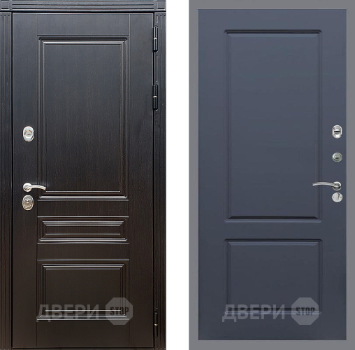 Входная металлическая Дверь Стоп МЕГАПОЛИС ФЛ-117 Силк титан в Дубне