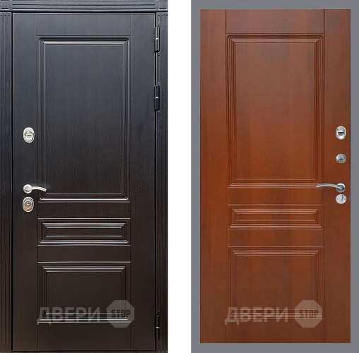 Входная металлическая Дверь Стоп МЕГАПОЛИС ФЛ-243 Итальянский орех в Дубне