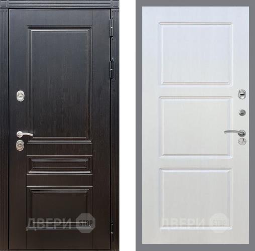 Входная металлическая Дверь Стоп МЕГАПОЛИС ФЛ-3 Лиственница беж в Дубне