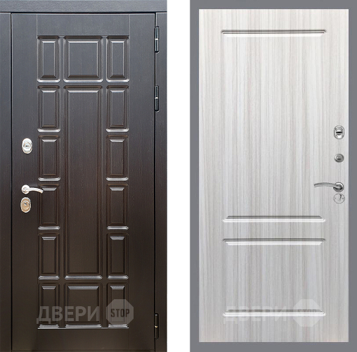 Входная металлическая Дверь Стоп НЬЮ ЙОРК ФЛ-117 Сандал белый в Дубне