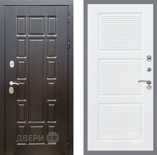 Входная металлическая Дверь Стоп НЬЮ ЙОРК ФЛ-1 Силк Сноу в Дубне