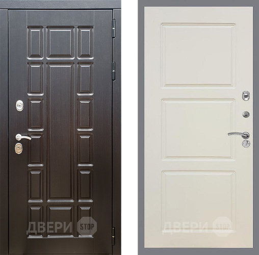 Входная металлическая Дверь Стоп НЬЮ ЙОРК ФЛ-3 Шампань в Дубне