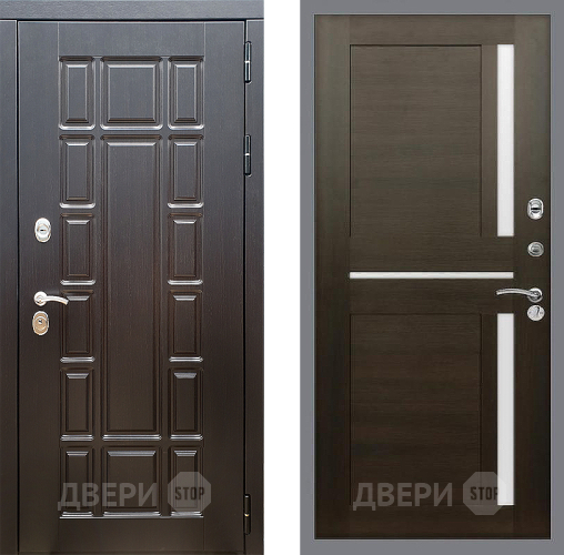 Входная металлическая Дверь Стоп НЬЮ ЙОРК СБ-18 Венге в Дубне