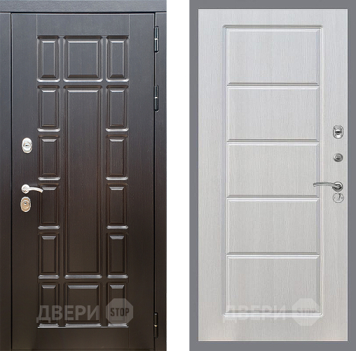 Входная металлическая Дверь Стоп НЬЮ ЙОРК ФЛ-39 Лиственница беж в Дубне