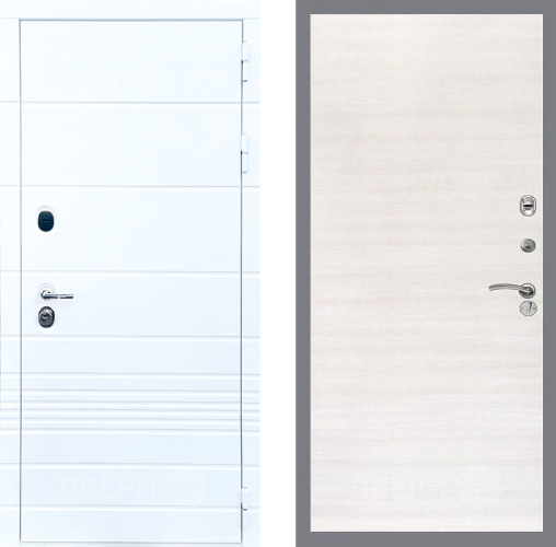Дверь Стоп ТРЕНДО Гладкая Акация светлая в Дубне