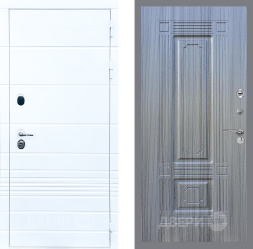 Дверь Стоп ТРЕНДО ФЛ-2 Сандал грей в Дубне