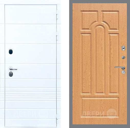 Дверь Стоп ТРЕНДО ФЛ-58 Дуб в Дубне