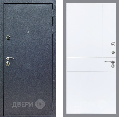 Входная металлическая Дверь Стоп СИЛЬВЕР ФЛ-290 Силк Сноу в Дубне