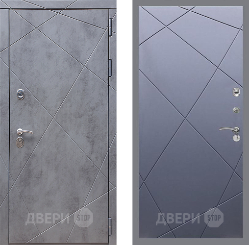 Дверь Стоп Лучи ФЛ-291 Силк титан в Дубне