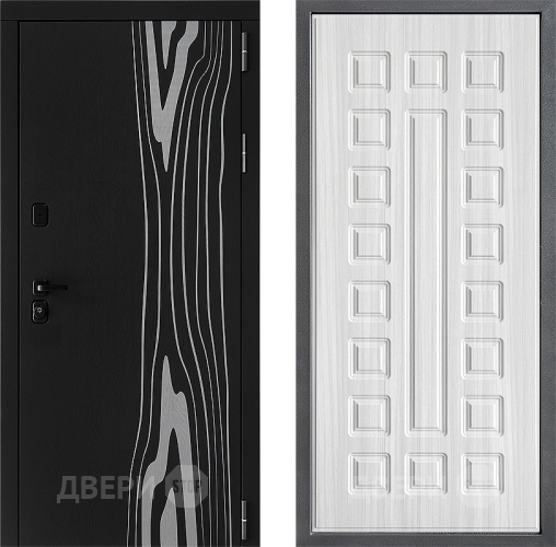 Входная металлическая Дверь Дверной континент ДК-12 ФЛ-183 Сандал белый в Дубне