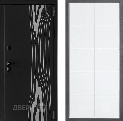 Дверь Дверной континент ДК-12 ФЛ-Кватро Белое дерево в Дубне