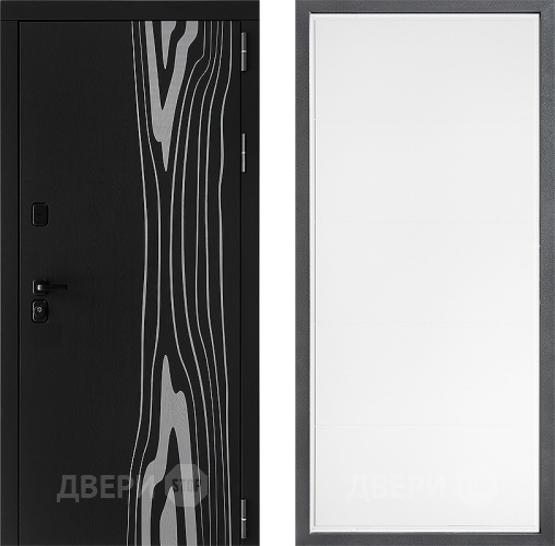 Входная металлическая Дверь Дверной континент ДК-12 ФЛ-649 Белый софт в Дубне