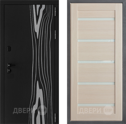 Входная металлическая Дверь Дверной континент ДК-12 ФЛ-47 Капучино в Дубне