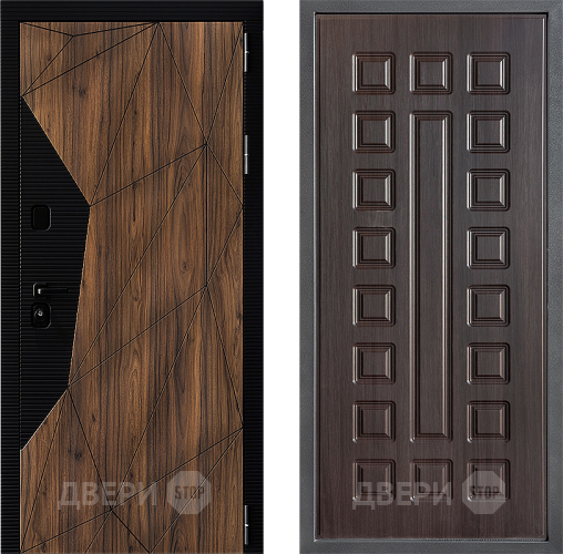Входная металлическая Дверь Дверной континент ДК-11 ФЛ-183 Венге в Дубне