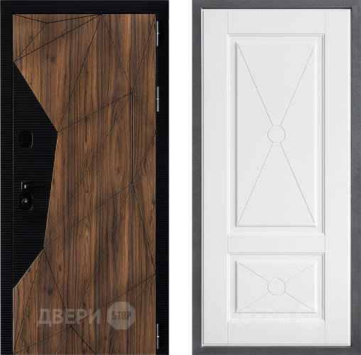 Входная металлическая Дверь Дверной континент ДК-11 ФЛ-617 Софт милк в Дубне