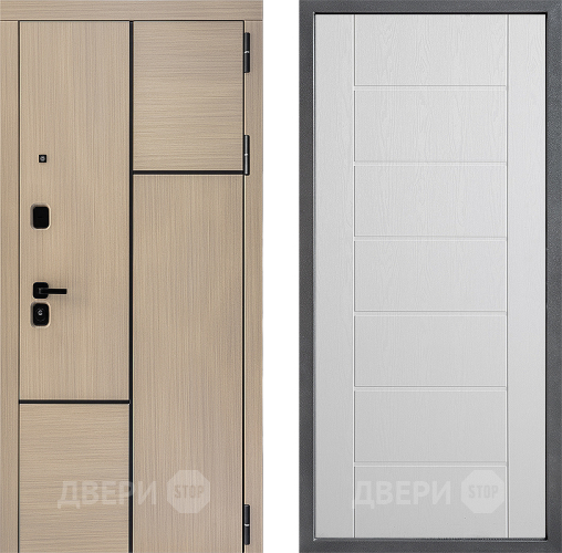 Дверь Дверной континент ДК-14 ФЛ-Лайн Белое дерево в Дубне