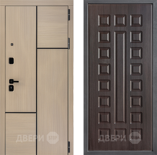 Входная металлическая Дверь Дверной континент ДК-14 ФЛ-183 Венге в Дубне