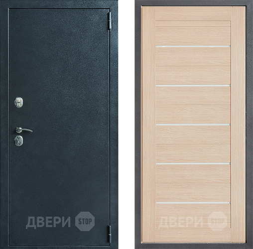 Входная металлическая Дверь Дверной континент ДК-70 Дизайн ФЛ-46 Капучино в Дубне