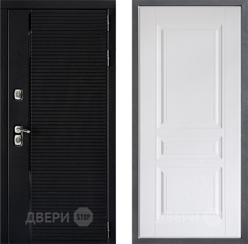 Дверь Дверной континент ДК-1 ФЛ-243 Альберо Браш серебро в Дубне