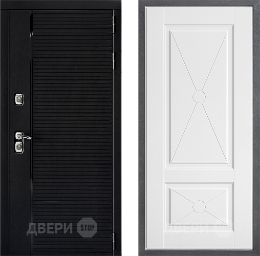 Входная металлическая Дверь Дверной континент ДК-1 ФЛ-617 Софт милк в Дубне