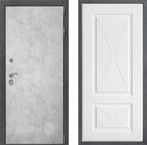 Дверь Дверной континент ДК-3/743 ФЛ-617 Софт милк в Дубне