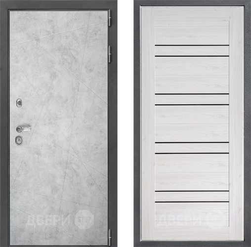 Входная металлическая Дверь Дверной континент ДК-3/743 ФЛ-49 Сосна белая в Дубне
