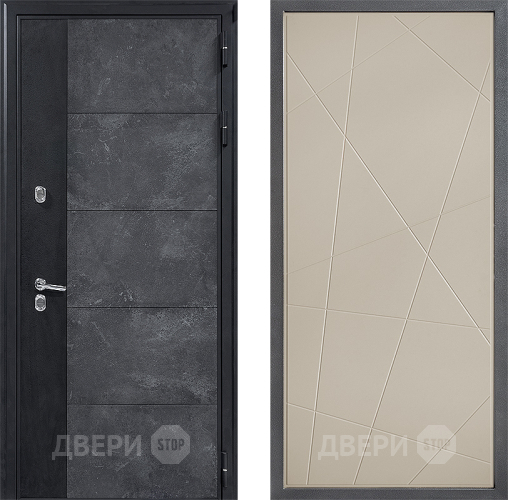 Дверь Дверной континент ДК-15 Бетон ТЕРМО ФЛ-655 Капучино в Дубне