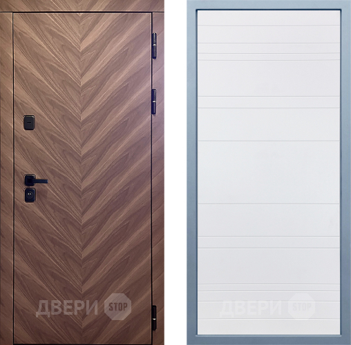 Входная металлическая Дверь Дива МД-98 Д-5 Белый в Дубне