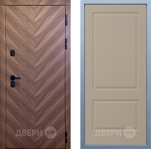Входная металлическая Дверь Дива МД-98 Д-7 Шампань в Дубне