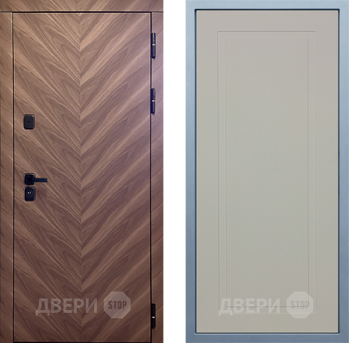 Входная металлическая Дверь Дива МД-98 Н-10 Шампань в Дубне