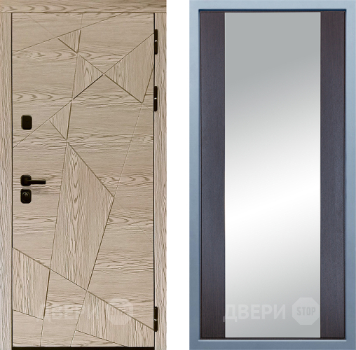 Дверь Дива МД-97/1 Д-15 Зеркало Венге в Дубне