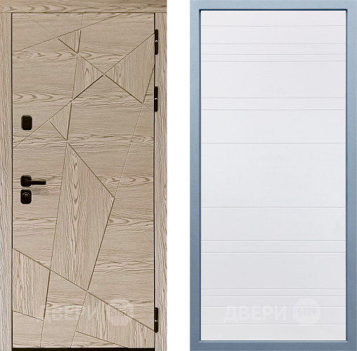 Входная металлическая Дверь Дива МД-97/1 Д-5 Белый в Дубне