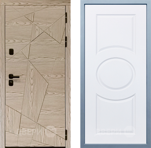 Дверь Дива МД-97/1 Д-8 Белый в Дубне