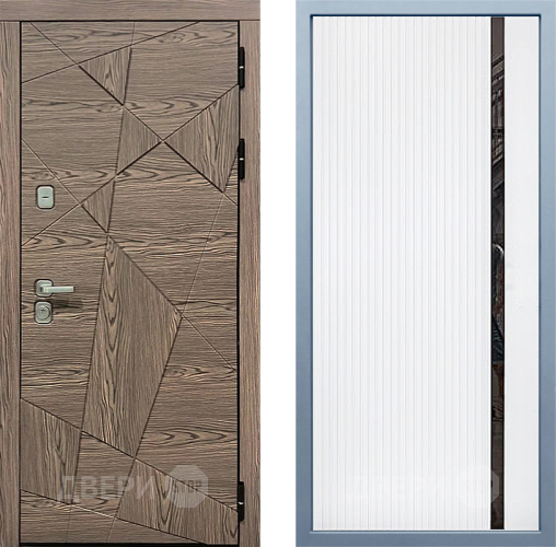 Входная металлическая Дверь Дива МД-97/2 МХ-46 Белый матовый в Дубне