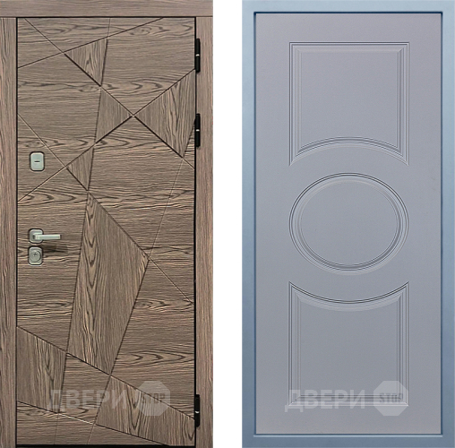 Входная металлическая Дверь Дива МД-97/2 Д-8 Силк Маус в Дубне