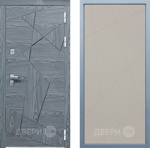 Входная металлическая Дверь Дива МД-97/3 Д-11 Шампань в Дубне