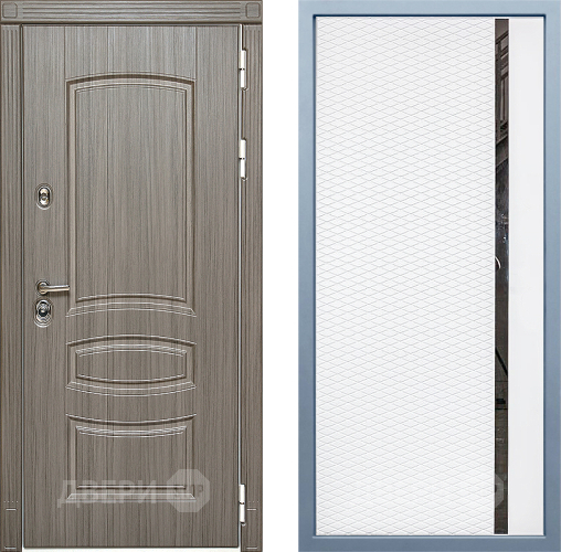 Входная металлическая Дверь Дива МД-42 МХ-47 Белый матовый в Дубне